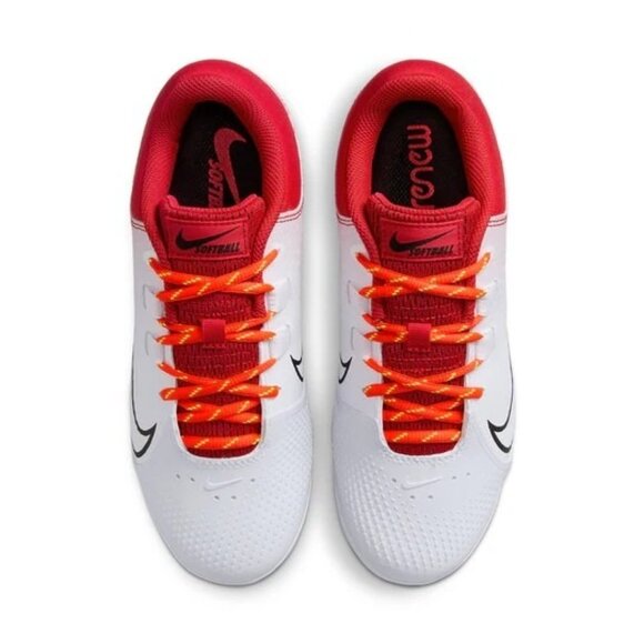 Nike Womens Hyperdiamond 4 Pro University Renew Red White CZ5920-600 Size 9.5 - Picture 4 of 7